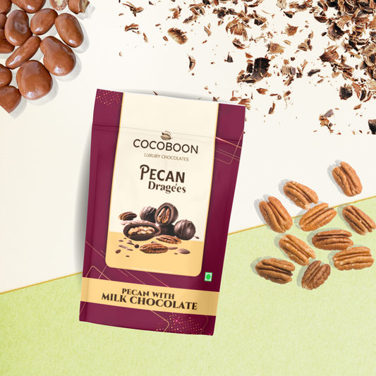 Pecan With Milk Chocolate (120g)