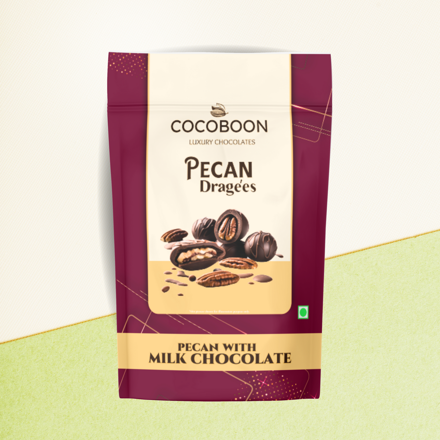 Pecan With Milk Chocolate (120g)