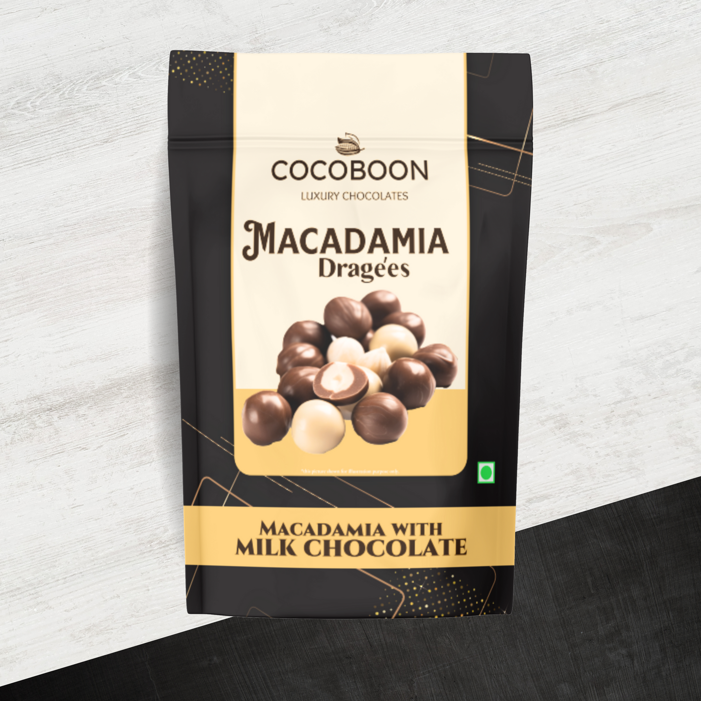 Macadamia With Milk Chocolate (120g)