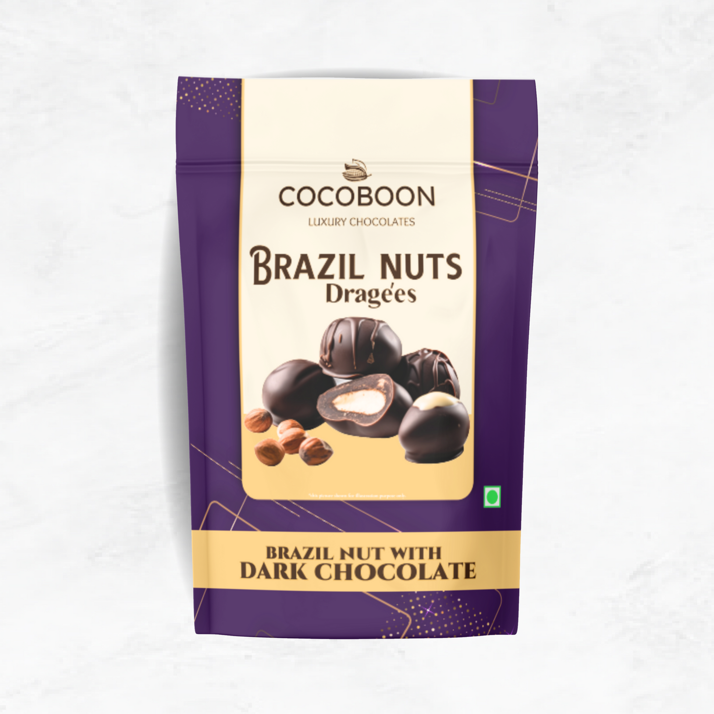 Brazilian Nut With Dark Chocolate (120g)