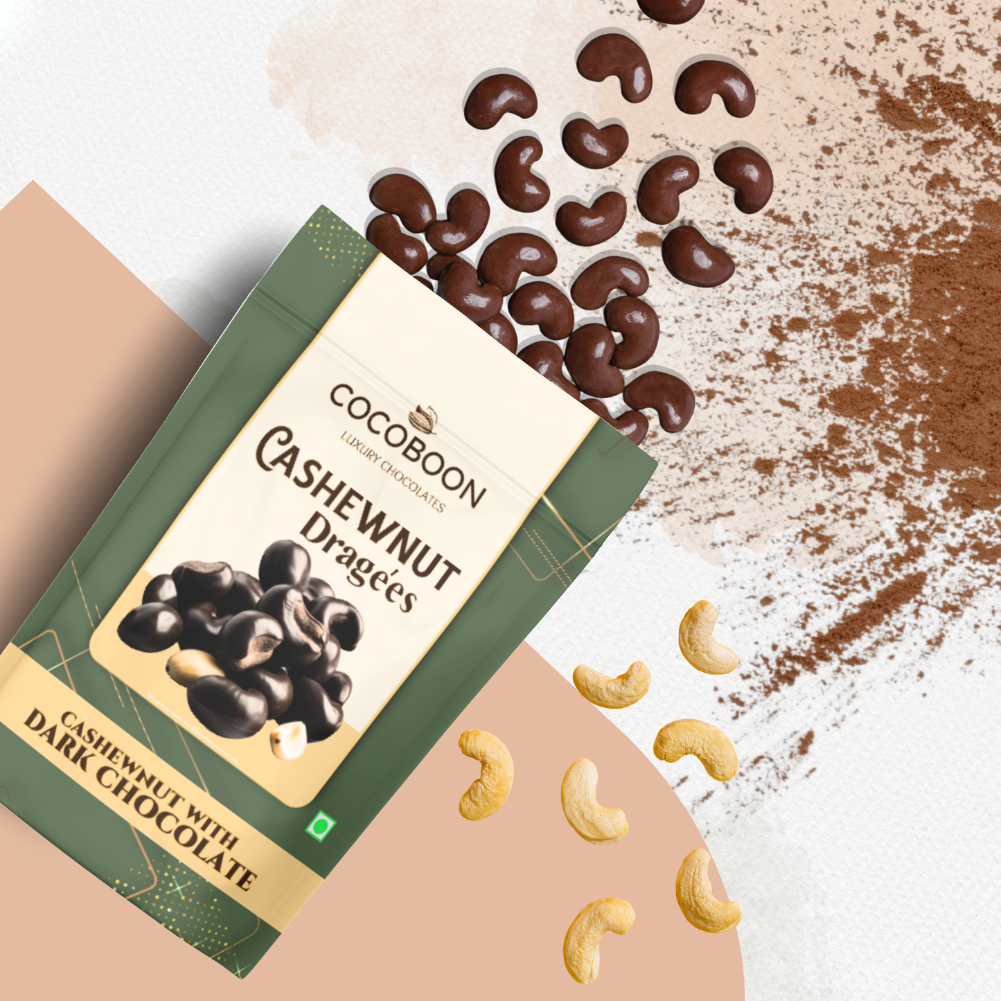 Cashewnut With Dark Chocolate (160g)