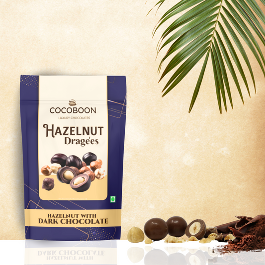 Hazelnut With Dark Chocolate (160g)